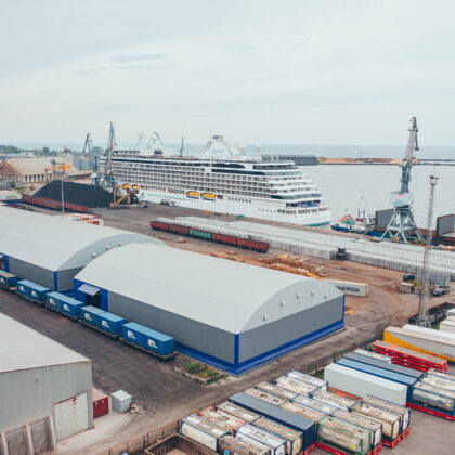 piestātnes infrastruktūra
